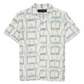 Camisa infantil Treasure &amp; Bond com botões tamanho XL Camp em Ikat Dove Marfim - Nordstrom