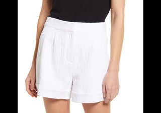 Halogen(R) Halogen Knit Top de um ombro só em preto, tamanho grande