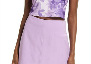 Top tubinho tamanho médio aberto em roxo musgo bloom da Nordstrom