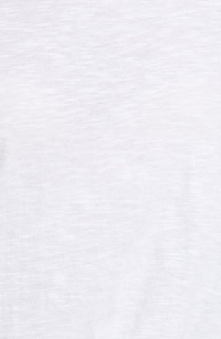 Camiseta Caslon(R) de algodão com decote redondo e listras brancas e azul-marinho, tamanho XS, da Nordstrom