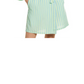 BP. Robe Robbia Listrado Simples Azul Feminino