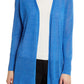 Cardigan Halogen com Fenda Lateral Blue Palace - Tamanho Pequeno