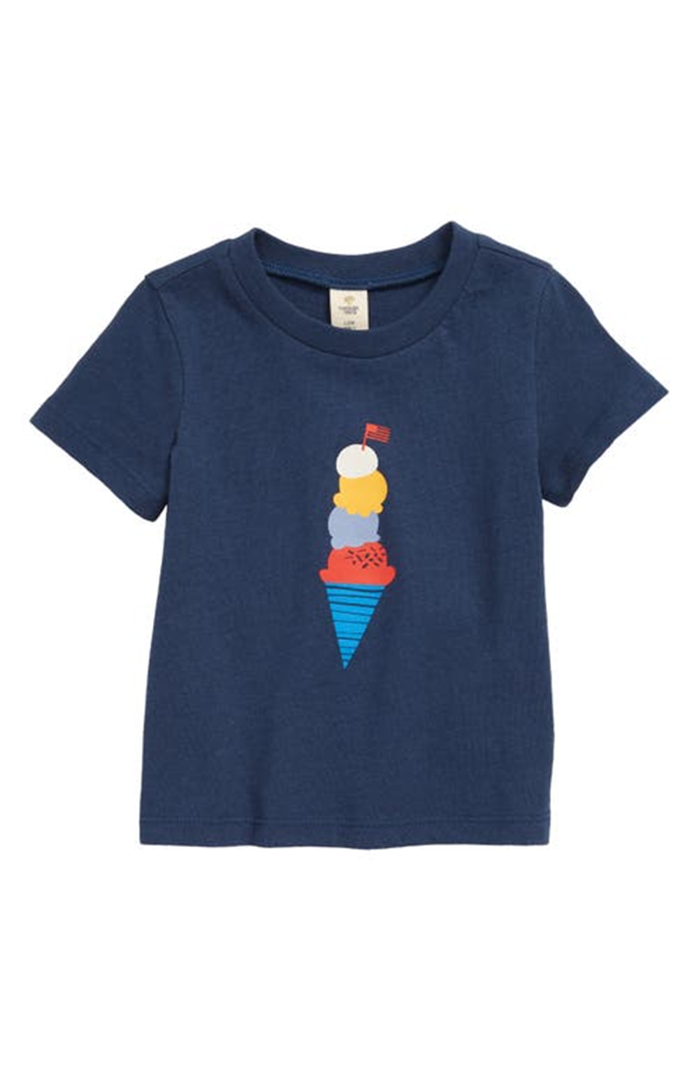 Camiseta gráfica Tucker + Tate em jeans azul-marinho, uma delícia de verão na Nordstrom, tamanho 9M