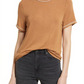 Camiseta feminina Treasure &amp; Bond Tan Thrush-Ivory Dove tamanho X-S