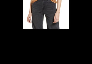 Camiseta feminina Treasure &amp; Bond Tan Thrush-Ivory Dove tamanho X-S