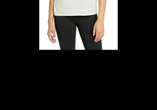 Camiseta feminina Zella cinza Moonbeam Studio Twist tamanho pequeno