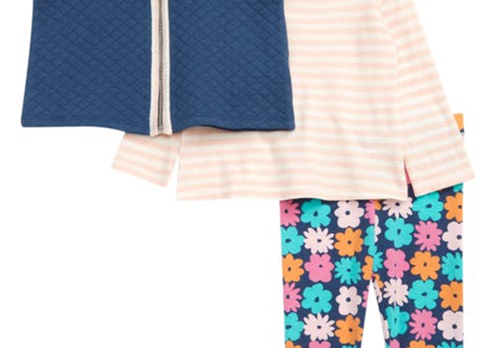 Camiseta de manga comprida, leggings