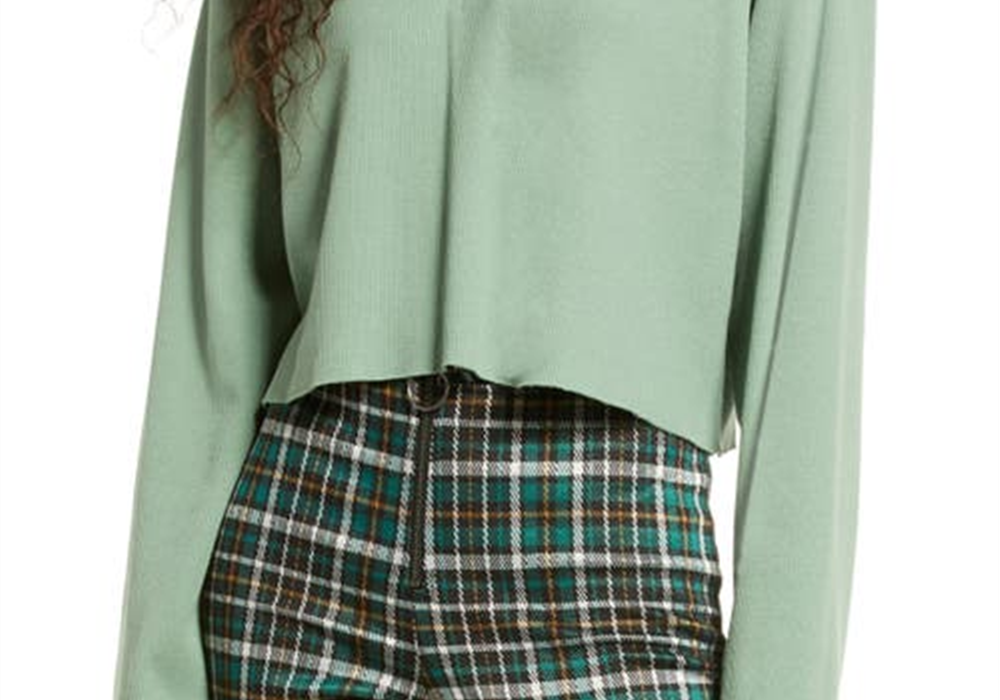 Bp Thermal Henley em Green Hedge - Mistura de algodão tamanho grande