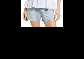 Regata feminina Treasure &amp; Bond com alças e babados, tamanho extrapequeno