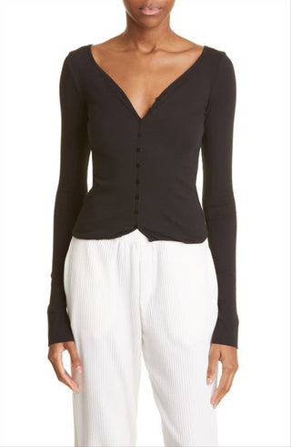 Cardigan Remi Preto Staple And Hue - Tamanho XS