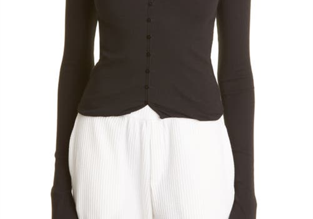 Cardigan Remi Preto Staple And Hue - Tamanho XS