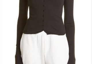 Cardigan Remi Preto Staple And Hue - Tamanho XS