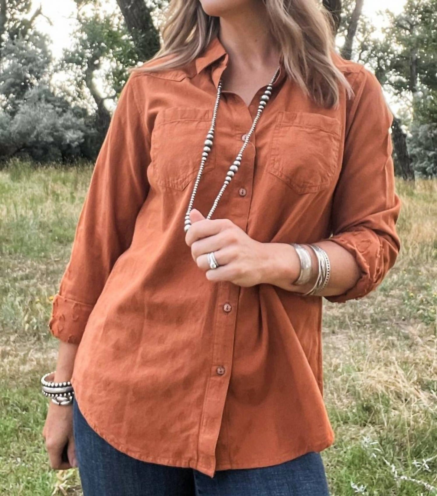 Ariat - Dobby Real Billie Jean Shirt