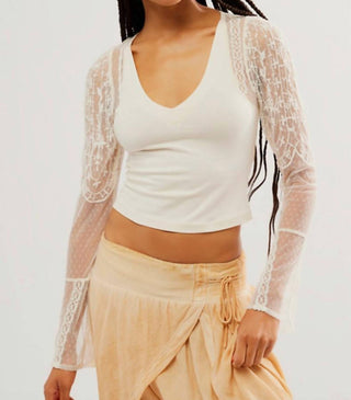 Free People - QUEM É ESSA GAROTA BLUSA DE MANGA LONGA