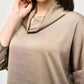 Joseph Ribkoff - Satin Cowl Collar Top