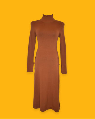 The Athletic Side Of Us - Ribbed Sweater Dress
