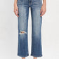 Lovervet - High Rise Ankle Straight Jeans