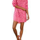 Care Tucker - Sharon Leopard Print Poplin Dress