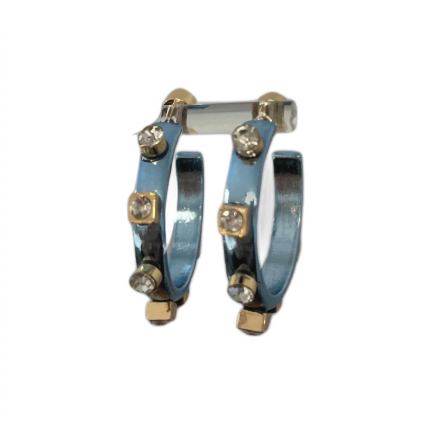 Smith & Co - Women's Metallic Metal Hoop Earring