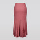 Saemdi - Women's Crinkled Jersey Skirt
