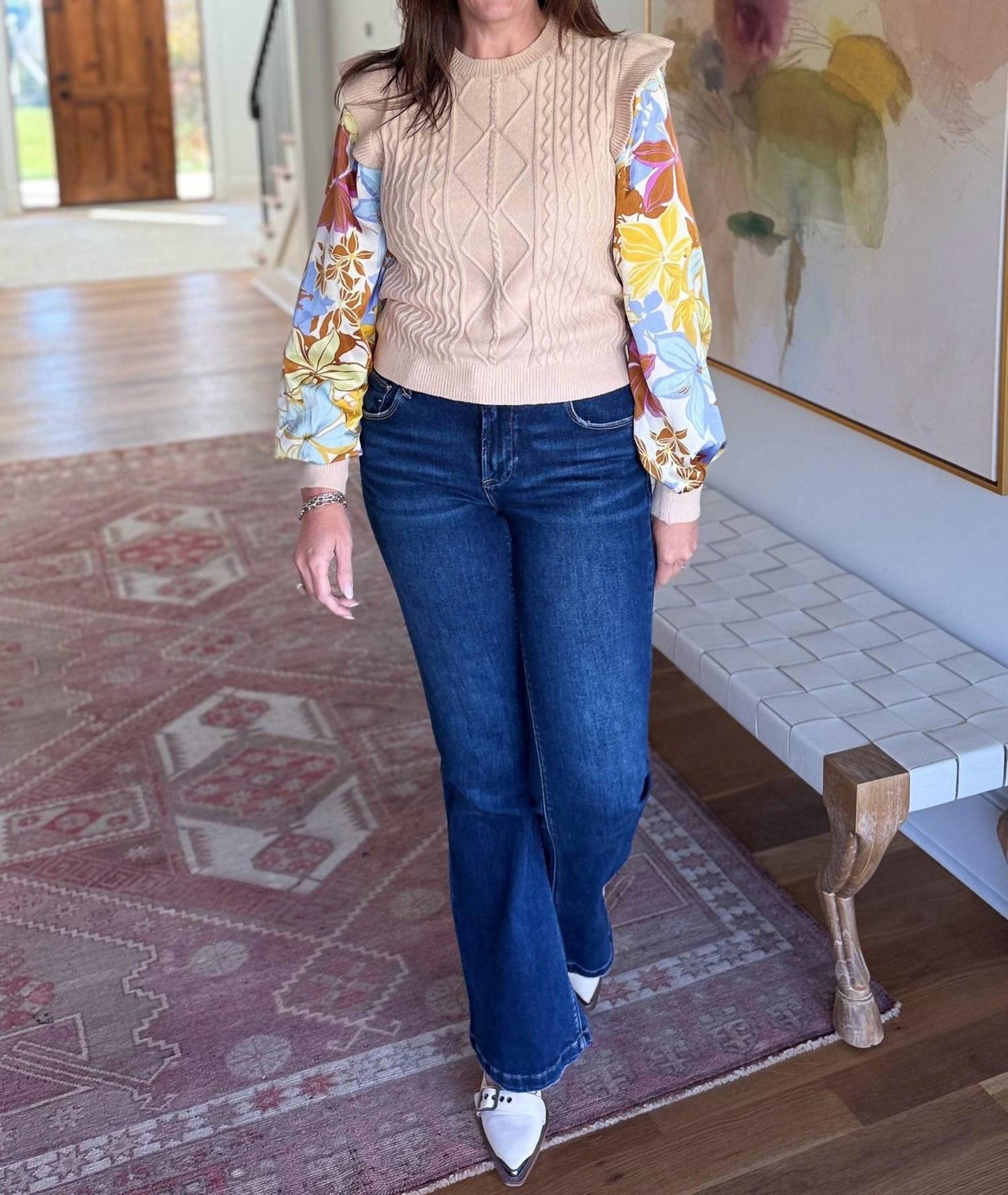 &Merci - Autumn Breeze Long Sleeve Sweater