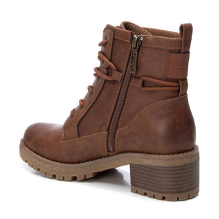Xti - Botas femininas com cadarço e amarração