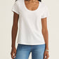 Z Supply - Anywhere Scoop Tee Top