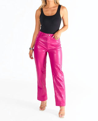 Buddylove - Calça de couro vegana Gomez