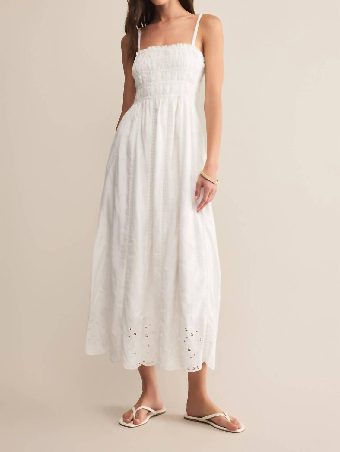 Z Supply - Women's Dani Embroidered Midi Dress