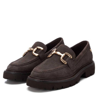 Xti - Mocassins de couro femininos