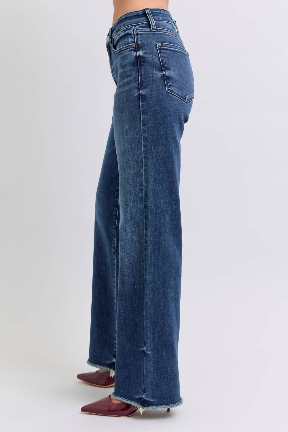 Judy Blue - Mid Rise Wide Leg