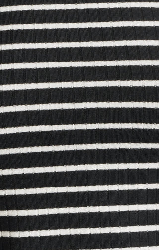 Rag & Bone - Knit Stripe Rib Tee Top