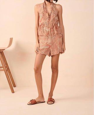 Vestido Para - Shorts Estampado Lagoa do Cupuaçu