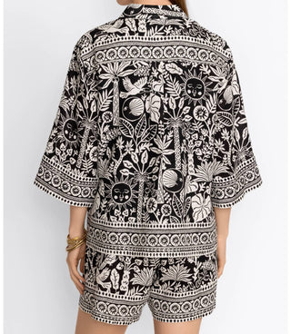 Johnny Was - Camisa de manga quimono Lucianna da Johnny Was