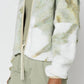 John Elliott - Patchwork Tie Dye Polar Fleece Zip Jacket