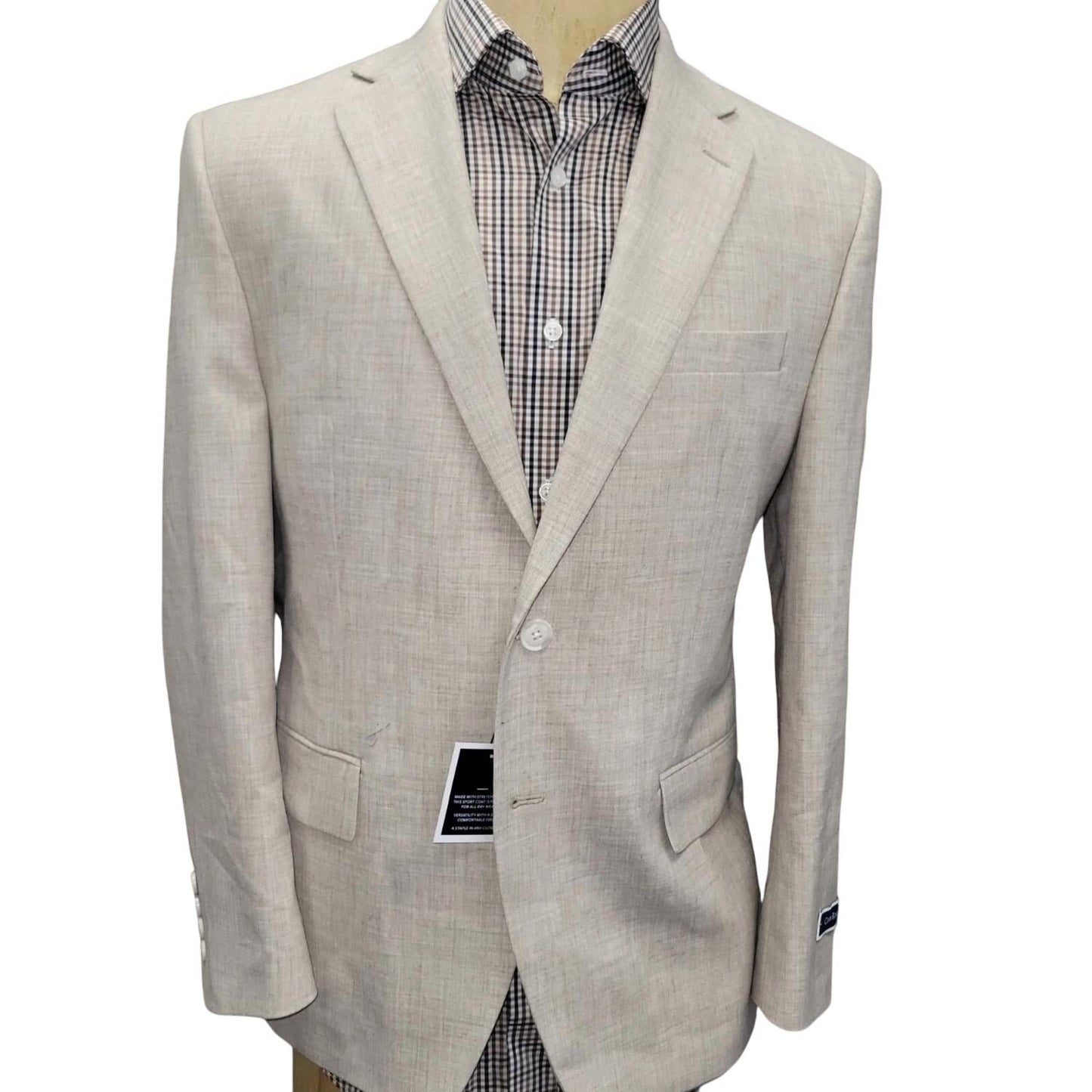 Club Room - Men's Classic Fit Sport Coat - Short