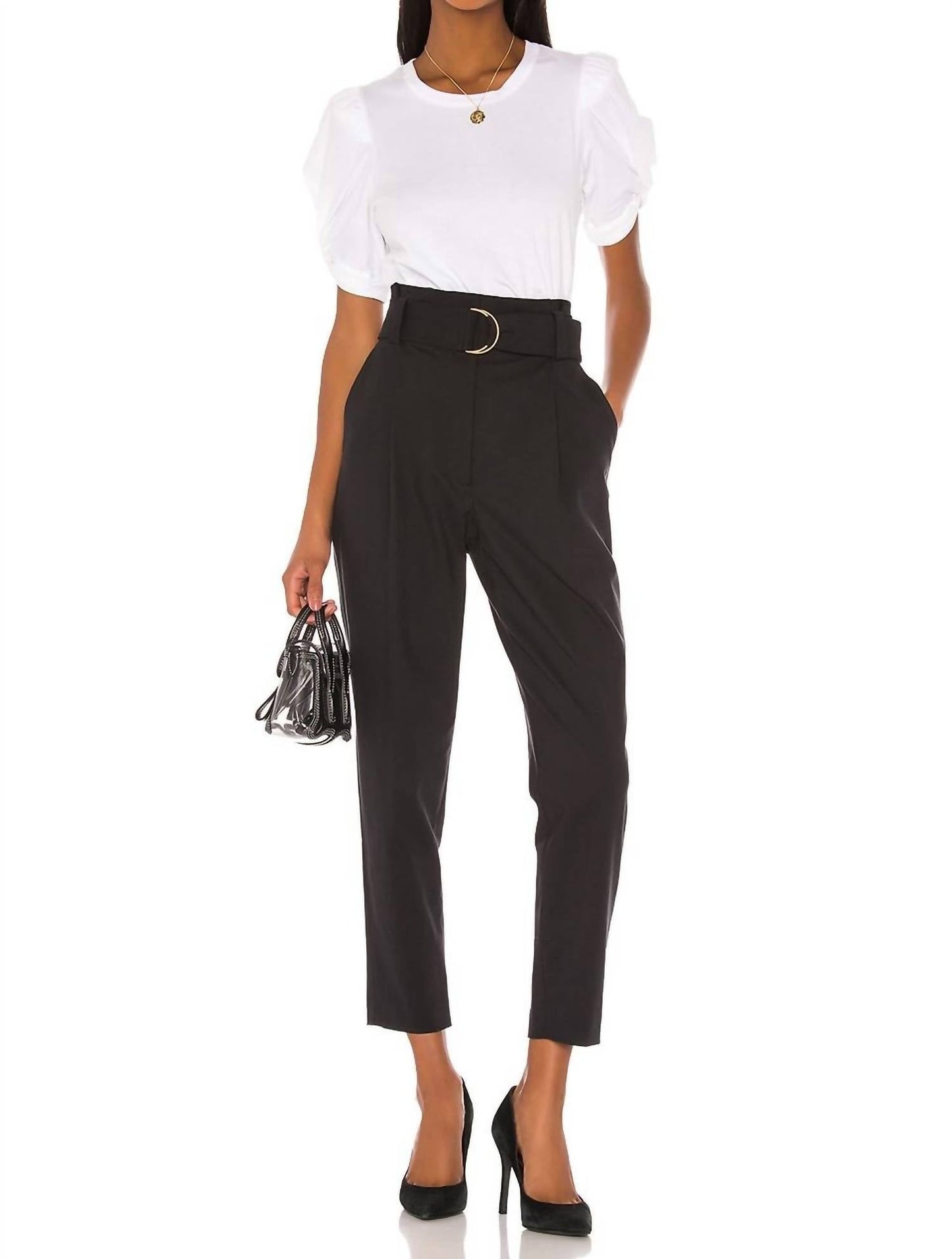 A.L.C. - Katie Puff Sleeve Tee