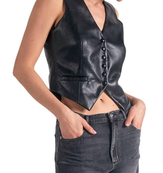 Elan - Colete com botões frontais