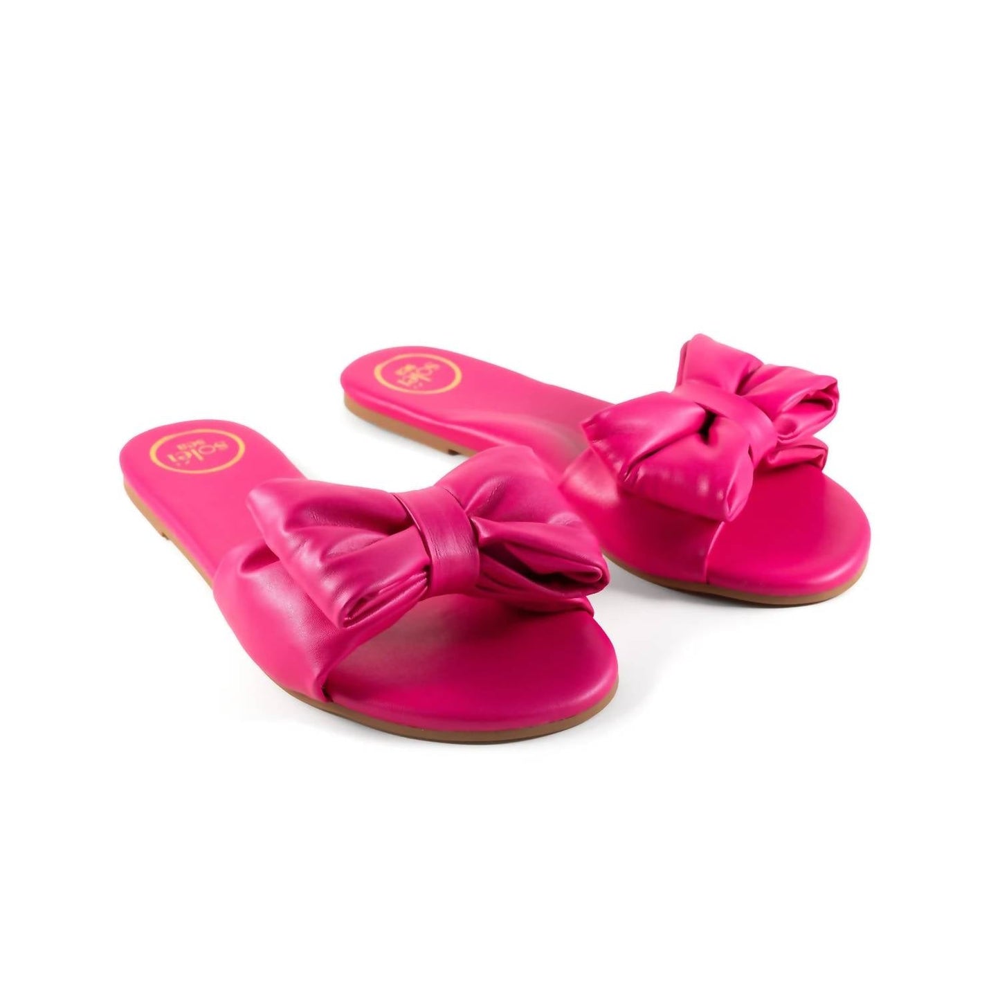 Solei Sea - Women's Rafie Bow Slide Sandals
