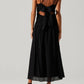 Astr - Andrina Smocked Midi Dress