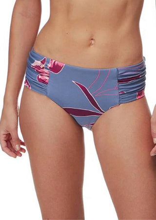 Seafolly - Calcinha de biquíni retrô com laterais largas