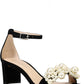Pelle Moda - Women's Vacie Imitation Pearl Sandal
