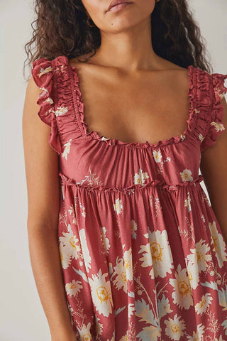 Free People - Vestido Bali Wild Daisy Slip