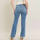 judy-blue-destroyed-hem-rise-bootcut-jeans