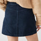 Free People - Ray Cord Mini Skirt