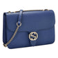 Gucci - Women's Dollar Interlocking Gg Leather Medium Chain Shoulder Bag