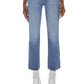 Mother - Hustler Ankle Fray Mini Boot High Rise Jean