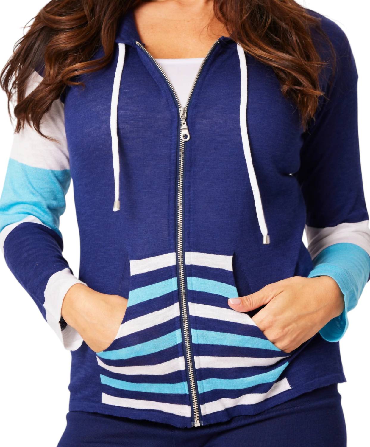 French Kyss - Zip Up Hoodie Cardigan