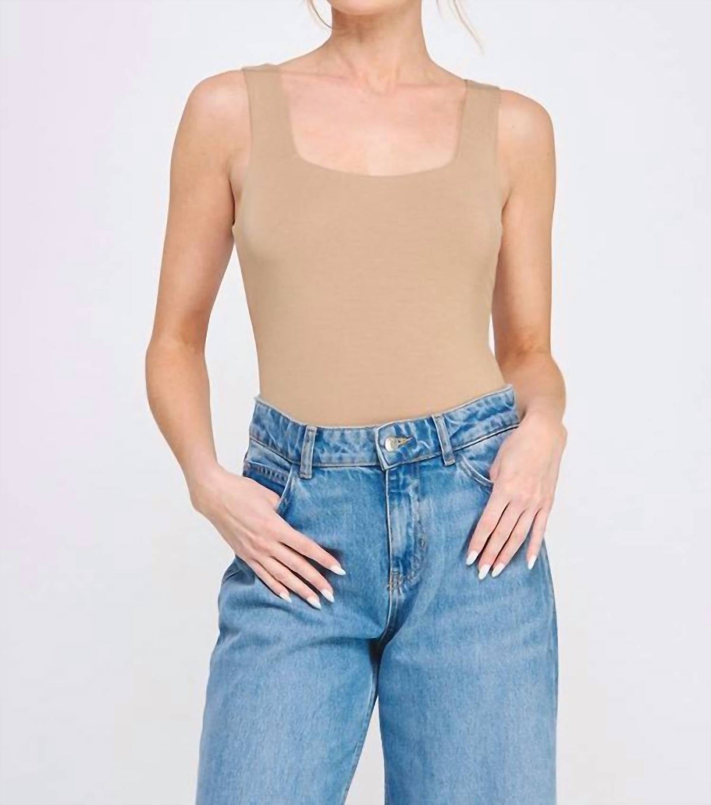 Allie Rose - Kit Smooth Tank Bodysuit