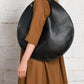 Aakasha - Women's Genuine Leather Round Handbag